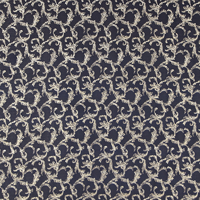 Carole Fabric Uphill Climb Navy Blue Steel 100% Polyester China 35,000 Wyzenbeek Double Rubs </p><p>Repeat: 11 1/4" V, 4 3/4" H 56" - My Fabric Connection -