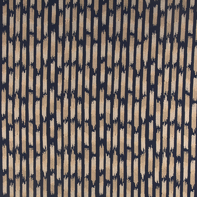 Carole Fabric Intertwined Navy From The Heart 65% Cotton, 35% Rayon India N/A </p><p>Repeat: 7 1/4" V, 13 1/4" H 52" - My Fabric Connection -