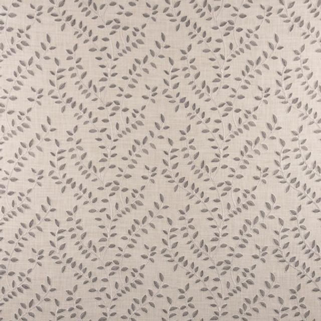Carole Fabric Reaching High Pearl Grey From The Heart 100% Polyester India 51,000 Wyzenbeek Double Rubs </p><p>Repeat: 9 1/2" V, 13" H 52" - My Fabric Connection -