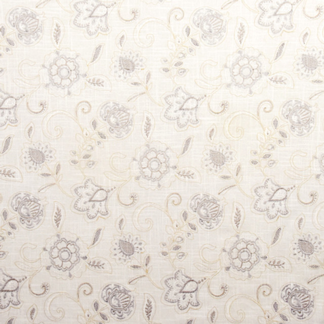 Carole Fabric Spring Garden Cornsilk From The Heart 55% Linen, 45% Rayon China 30,000 Wyzenbeek Double Rubs </p><p>Repeat: 17 1/2" V, 17 1/4" H 52" - My Fabric Connection -