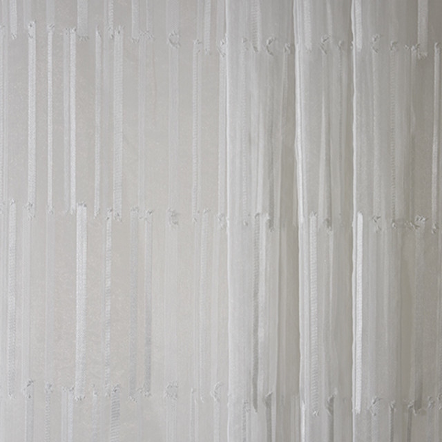 Carole Fabric With Feeling White Sheer Philosophy 100% Polyester Turkey N/A </p><p>Repeat: 15" V, 9" H 118" - My Fabric Connection -