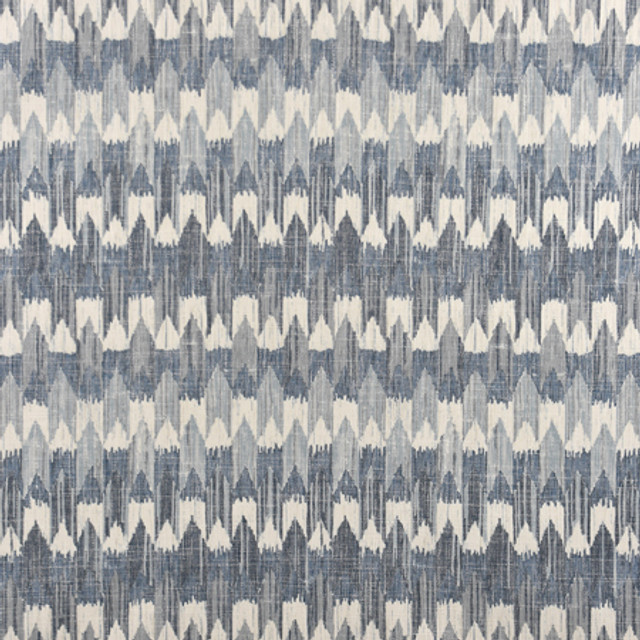 Carole Fabric Arrow Trail Ocean Well-Traveled 36% Polyester, 26% Cotton, 22% Viscose, 16% Linen China 30,000 Wyzenbeek Double Rubs </p><p>Repeat: 13 1/2" V, 13 1/2" H 55" - My Fabric Connection -