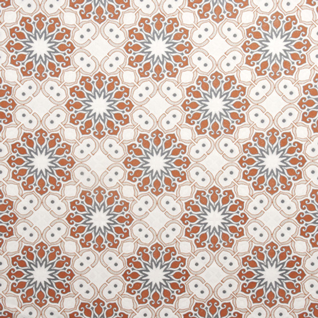 Carole Fabric Desert Star Spice Well-Traveled 70% Polyester, 30% Cotton India N/A </p><p>Repeat: 12 3/4" V, 12 1/2" H 51.5" - My Fabric Connection -