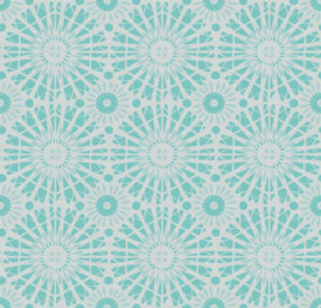 Norbar Fabric Lagoon Turquoise 62 HEAT WAVE 100% SOLUTION DYED ACRYLIC GERMANY 8 3/4"V 9"H 54 - My Fabric Connection -