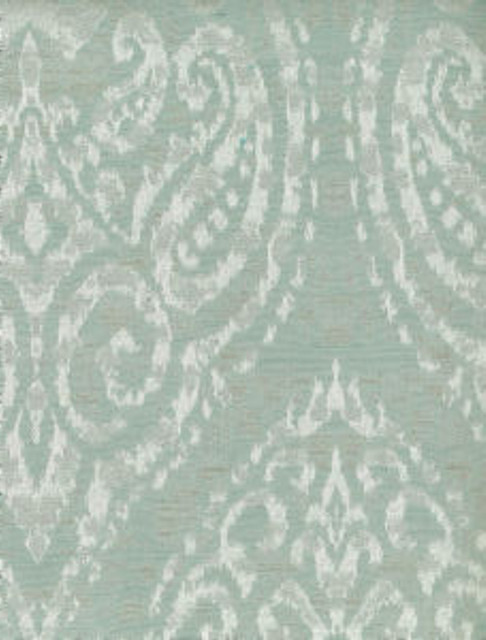 Norbar Fabric Carlos Light Green SPLENDOR 83% POLYESTER 17% VISCOSE CHINA 26"V 9 7/8"H 55 - My Fabric Connection -