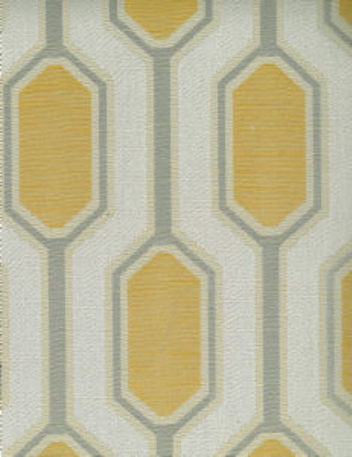 Norbar Fabric Comedy Gold SPLENDOR 66% POLYESTER 17% VISCOSE CHINA 8 1/2"V 5"H 54" - My Fabric Connection -