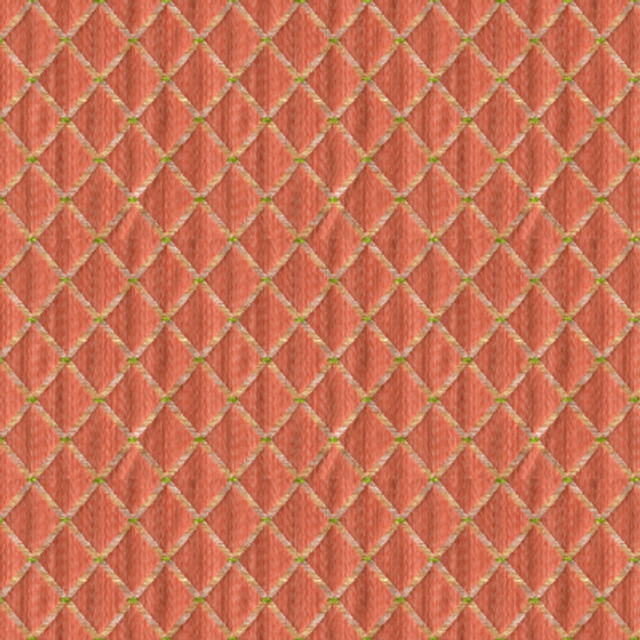 Brunschwig & Fils Fabric Amoy Trellis Blossom Fabric COTTON - 73%;RAYON - 27% United States MEDIUM </p><p>Repeat: H: 0.084, V: 0.063 54 - My Fabric Connection -