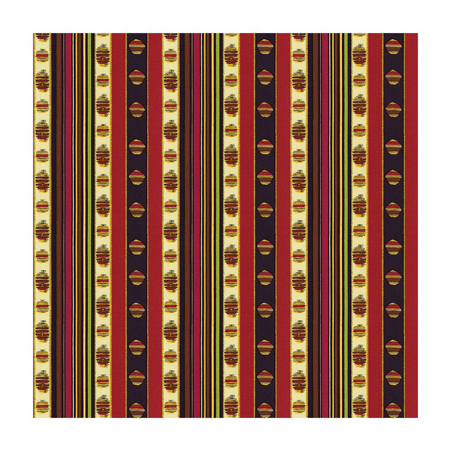Brunschwig & Fils Fabric Rayure Moire Rouge Fabric COTTON - 53%;VISCOSE - 47% France </p><p>Repeat: H: 7.09, V: 2.36 51.18 - My Fabric Connection -