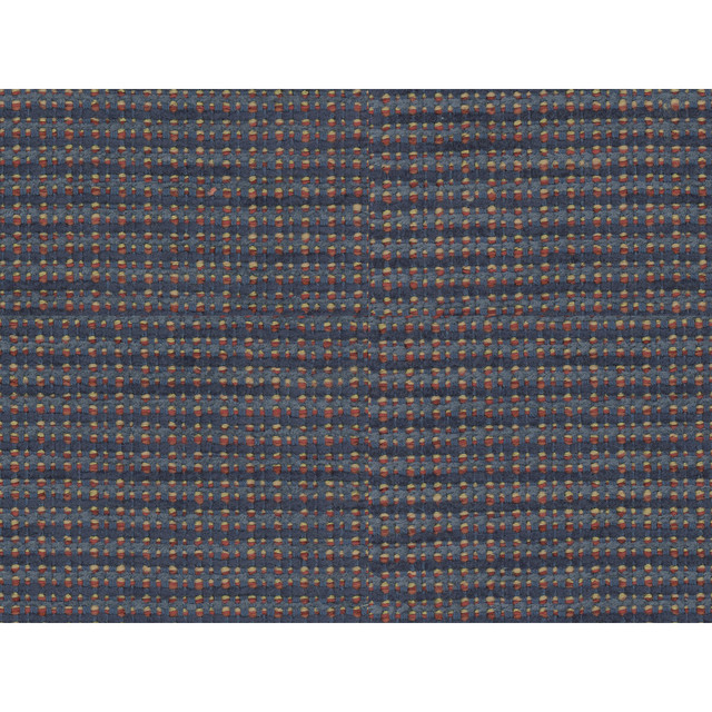 Brunschwig & Fils Fabric Tepey Chenille Navy/Multi Fabric COTTON - 54%;RAYON - 46% United States </p><p>Repeat: H: 0.12, V: 0.12 54 - My Fabric Connection -