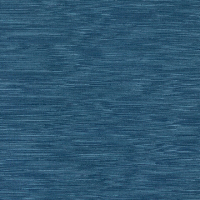 Brunschwig & Fils Fabric Cernay Moire Blue Fabric COTTON - 66%;POLYESTER - 17%;SILK - 12%;OTHER - 5% Italy </p><p>Repeat: H: 0, V: 0 50.432 - My Fabric Connection -