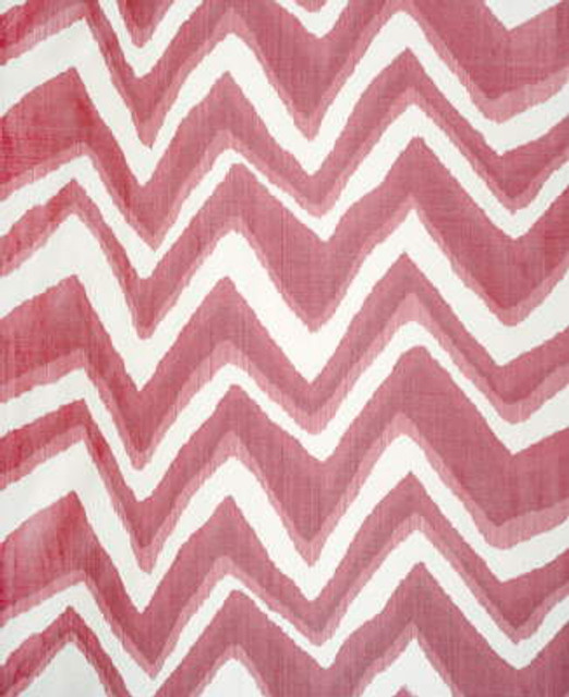 Brunschwig & Fils Fabric Chevron Bar Silk Warp Print Berry Fabric SILK - 100% Philippines </p><p>Repeat: H: 50, V: 19 50 - My Fabric Connection -