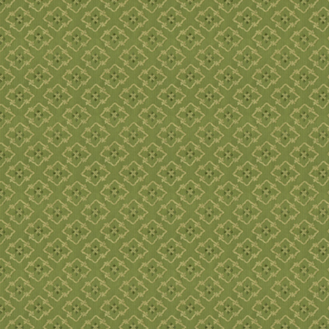 Brunschwig & Fils Fabric Creek Figured Woven Green Fabric COTTON - 63%;VISCOSE - 37% Italy </p><p>Repeat: H: 2.76, V: 2.76 54 - My Fabric Connection -