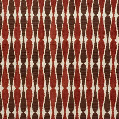 Lee Jofa Modern Fabric Dragonfly Beige/Rust Fabric VISCOSE - 92%;POLYESTER - 8% Belgium HEAVY </p><p>Repeat: H: 1.5, V: 5.25 53 - My Fabric Connection -