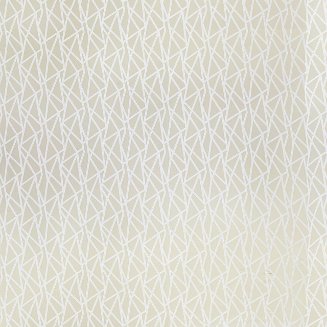 Clarke And Clarke Fabric Geomo Sand Fabric POLYESTER - 75%;COTTON - 25% India </p><p>Repeat: H: 13.5, V: 6.7 54 - My Fabric Connection -