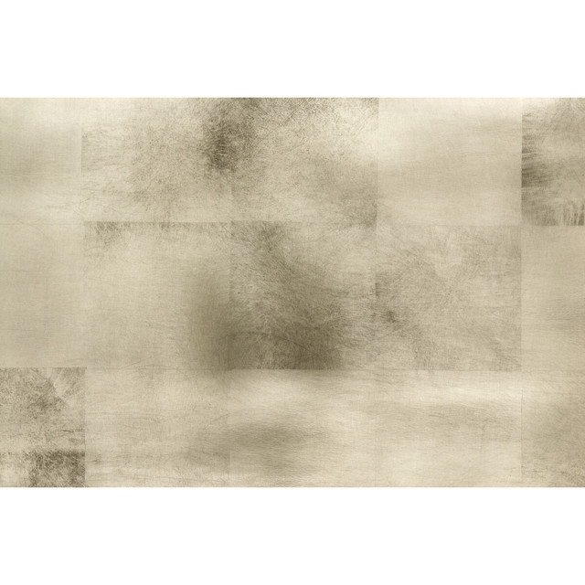 Brunschwig & Fils Wallcovering Yume Pewter Wallcovering VINYL - 67%;PAPER - 29%;SILVER LEAF - 4% Japan </p><p>Repeat: H: 6, V: 6 36 - My Fabric Connection -
