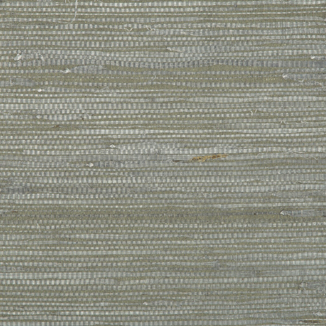 Brunschwig & Fils Wallcovering Kochi Pewter Wallcovering PAPER - 100% Japan </p><p>Repeat: H: , V: 36 - My Fabric Connection -