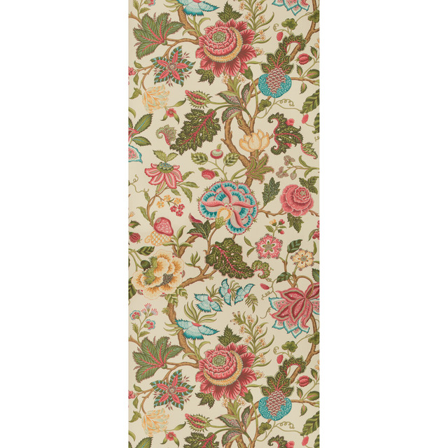 Brunschwig & Fils Wallcovering Nizam Multi Wallcovering WOOD PULP - 45%;BINDER - 20%;MINERAL FILLERS - 20%;POLYESTER - 15% United Kingdom </p><p>Repeat: H: 27.5, V: 46.8 27.5 - My Fabric Connection -