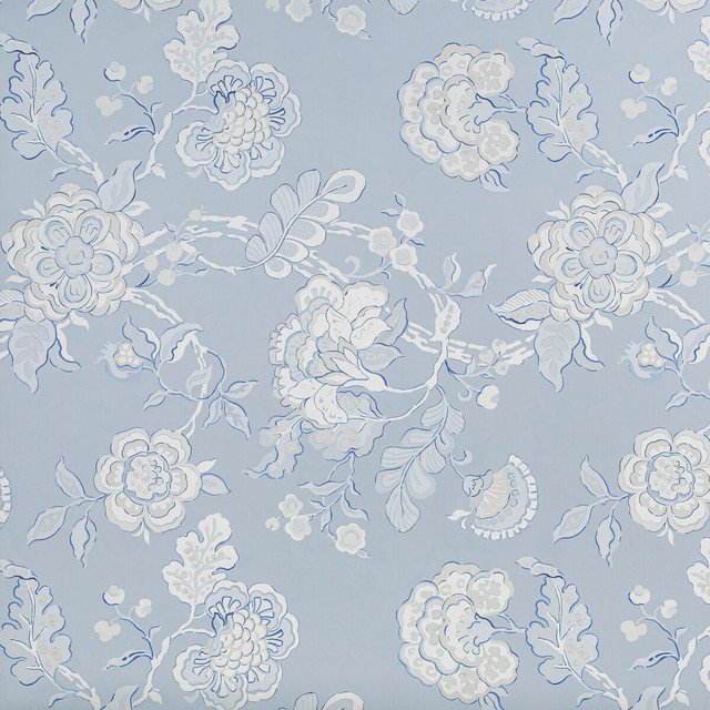 Lee Jofa Wallcovering Somerset Wp Sky Wallcovering WOOD PULP - 45%;BINDER - 40%;POLYESTER - 15% United Kingdom </p><p>Repeat: H: 27.56, V: 27.56 55.12 - My Fabric Connection -