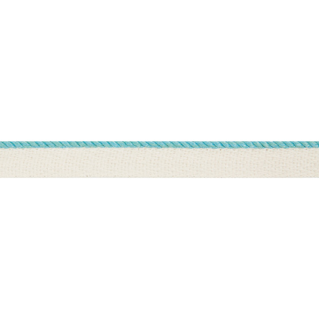 Brunschwig & Fils Trim Acklins Cord Aqua Trim POLYOLEFIN - 99%;NYLON - 1% United Kingdom </p><p>Repeat: H: 0, V: 0 0.13 - My Fabric Connection -