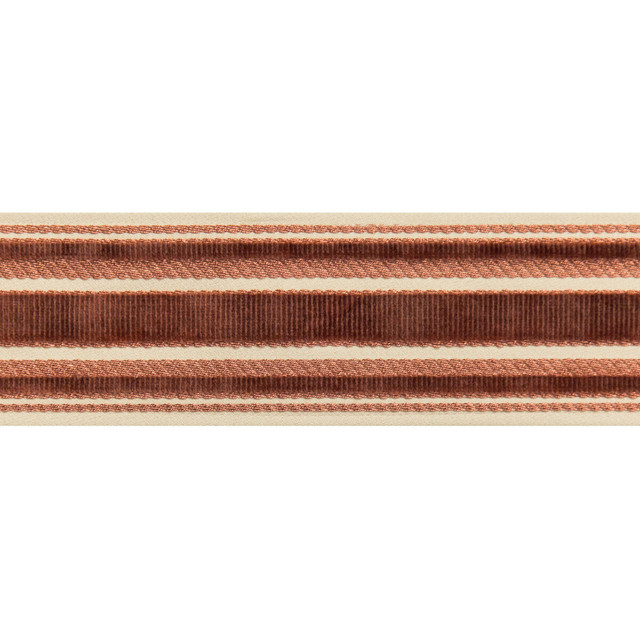 Brunschwig & Fils Trim Canton Tape Spice Trim COTTON - 56%;VISCOSE - 44% India </p><p>Repeat: H: 2.4, V: 0 2.4 - My Fabric Connection -