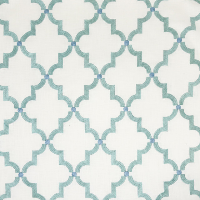 Stout Fabric Avatar 3 Aqua Fabric INDIA </p><p>Repeat: H: 6.250, V: 7.625 51 in - My Fabric Connection -