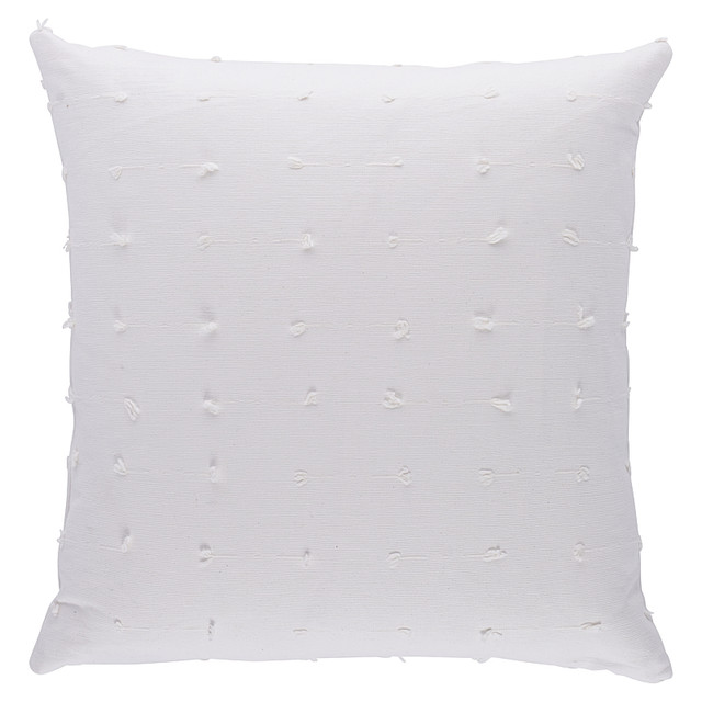 Schumacher Pillow Teton 20" Snow Pillow Open Sky 100% Cotton 20 - My Fabric Connection -