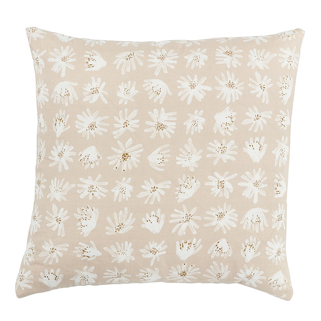 Schumacher Pillow Meadow Rock 22" Natural Pillow CAROLINE Z HURLEY II 100% Linen 22 - My Fabric Connection - Schumacher Pillow Meadow Rock 22" Natural Pillow CAROLINE Z HURLEY II 100% Linen 22 - My Fabric Connection -