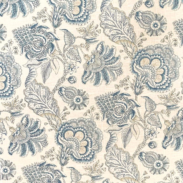 Magnolia Fabric Edith Cornflower - 55%LIN 45%VIS KOREA 12,000 Horizontal: 27.25 and Vertical: 24.13 55.25 - My Fabric Connection - Magnolia Fabric Edith Cornflower - 55%LIN 45%VIS KOREA 12,000 Horizontal: 27.25 and Vertical: 24.13 55.25 - My Fabric Connection -