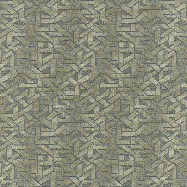 Maxwell Fabric Barrio # 209 Basil Colorguard-Mosaic 53% POLYPROPELENE/47% POLYESTER TURKEY V-19" H-13.7" 55" - My Fabric Connection -