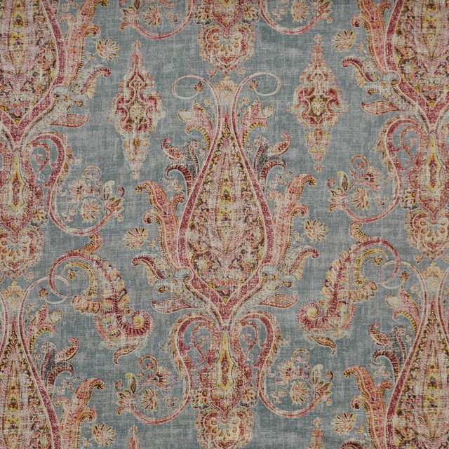 Maxwell Fabric Fuji # 508 Breeze PRINT GALLERY 89% COTTON/11% RAYON USA V-25.25"H-27" 54" - My Fabric Connection - Maxwell Fabric Fuji # 508 Breeze PRINT GALLERY 89% COTTON/11% RAYON USA V-25.25"H-27" 54" - My Fabric Connection -