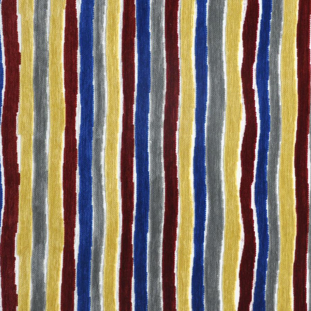 Maxwell Fabric Palisade # 703 Dram Performance Wovens-Vol. V Paintbrush 85% POLYESTER/15% COTTON TURKEY V-7" H-23" 53" - My Fabric Connection -