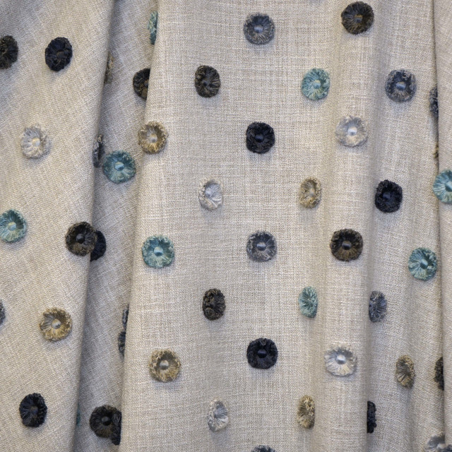 JF Fabric Buttons 66J9161 TRIBUTE 100% Polyester India H: 10.625, V: 6.25 55 - My Fabric Connection -