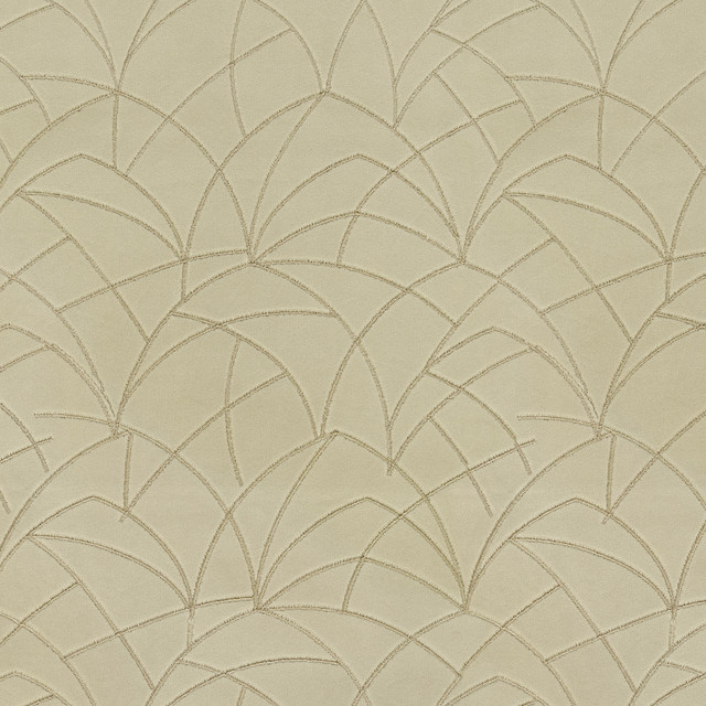 PKL Studio Fabric Curvature Embroidery Flax 411278 - 95% polyester, 5% rayon Embroidery 100% rayon India 51000 Horizontal: 9 and Vertical: 6 55/54 - My Fabric Connection -