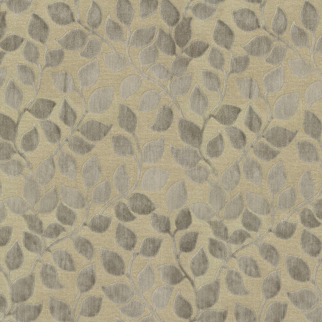 PKL Studio Fabric Lovely Leaf Diftwood 411266 - 38% rayon, 34% cotton, 28% polyester India 51000 Horizontal: 13.5 and Vertical: 22 54 - My Fabric Connection -