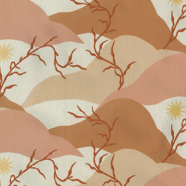 Elana Gabrielle Fabric Washed Ashore Terracotta 140032
