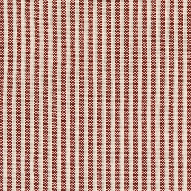 Charlotte Fabric D2587 Ticking Crimson Classic Wovens 51% Cotton, 49% Recycled Polyester USA Exceeds 80,000 Wyzenbeek Rubs </p><p>Repeat: Horizontal .5" 54 Inches - My Fabric Connection -
