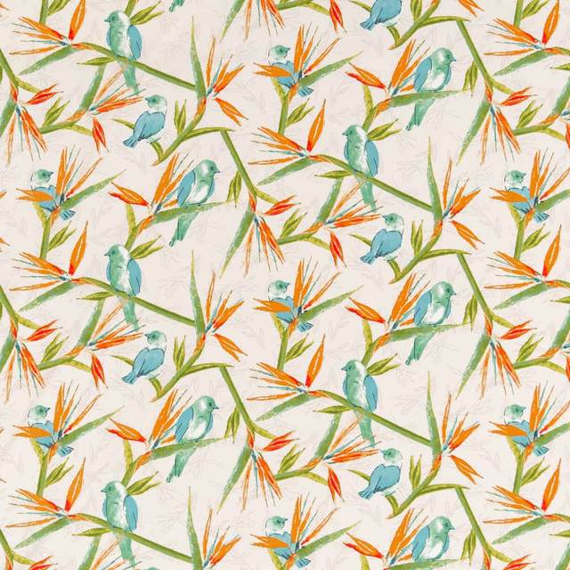 Charlotte Fabric D2753 Tropical Patio Prints II 100% Spun Polyester Asia Exceeds 60,000 Wyzenbeek Rubs </p><p>Repeat: Horizontal 25" x Vertical 12.5" 54 Inches - My Fabric Connection -