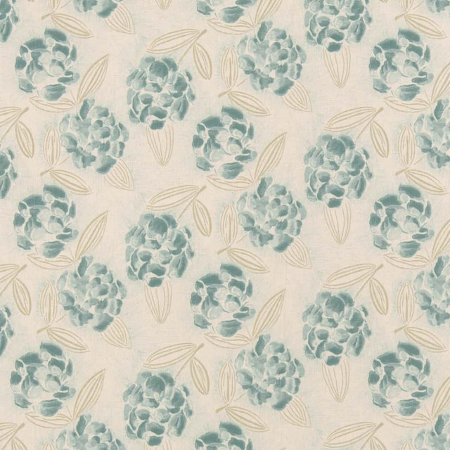 Charlotte Fabric D2906 Seaglass Crypton Prints 100% Polyester Asia Exceeds 60,000 Wyzenbeek Rubs </p><p>Repeat: Horizontal 18" x Vertical 8" 54 Inches - My Fabric Connection -