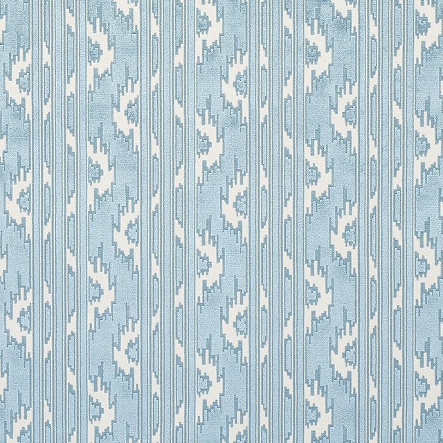 Schumacher Fabric Murat Sky 80320 Fabric VISCOSE 64% BELGIUM </p><p>Repeat: H: HORZ. 13 1/2" (34CM), V: VERT. 7 3/4" (20CM) 54 - My Fabric Connection - Schumacher Fabric Murat Sky 80320 Fabric VISCOSE 64% BELGIUM </p><p>Repeat: H: HORZ. 13 1/2" (34CM), V: VERT. 7 3/4" (20CM) 54 - My Fabric Connection -