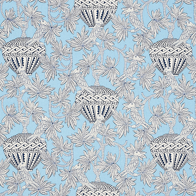 Schumacher Fabric Santarem Sky 179941 Fabric LINEN 55% UNITED STATES OF AMERICA </p><p>Repeat: H: HORZ. 13 1/2" (34CM), V: VERT. 27" (69CM) 54 - My Fabric Connection - Schumacher Fabric Santarem Sky 179941 Fabric LINEN 55% UNITED STATES OF AMERICA </p><p>Repeat: H: HORZ. 13 1/2" (34CM), V: VERT. 27" (69CM) 54 - My Fabric Connection -