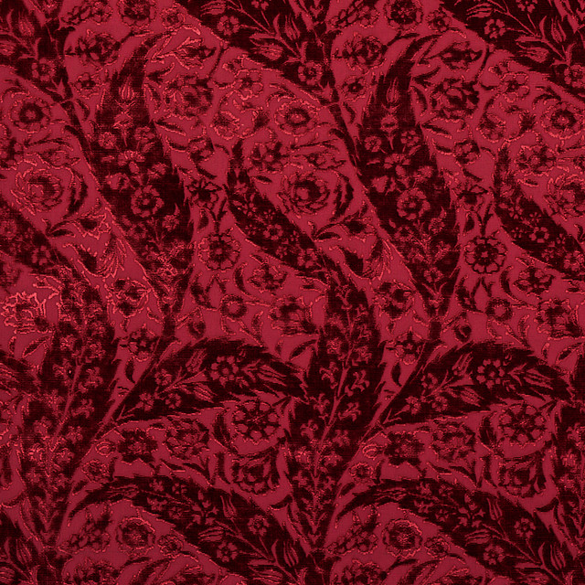Schumacher Fabric Saz Paisley Velvet Burgundy 80782 Fabric SILK 51% INDIA </p><p>Repeat: H: HORZ. 13 2/5" (34CM), V: VERT. 31 1/2" (80CM) 54.75 - My Fabric Connection - Schumacher Fabric Saz Paisley Velvet Burgundy 80782 Fabric SILK 51% INDIA </p><p>Repeat: H: HORZ. 13 2/5" (34CM), V: VERT. 31 1/2" (80CM) 54.75 - My Fabric Connection -