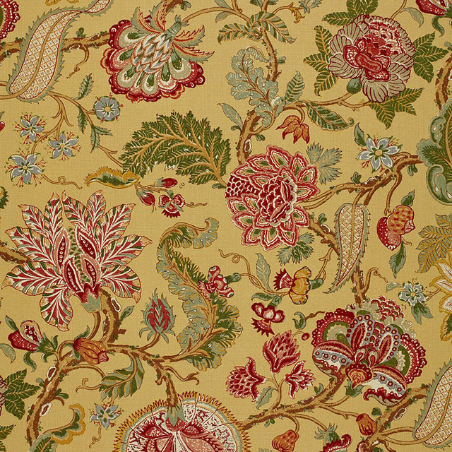 Schumacher Fabric Chalfont Sunflower 172742 Fabric LINEN 100% THAILAND </p><p>Repeat: H: HORZ. 29" (74CM) , V: VERT. 49 1/2" (126CM) 58 - My Fabric Connection - Schumacher Fabric Chalfont Sunflower 172742 Fabric LINEN 100% THAILAND </p><p>Repeat: H: HORZ. 29" (74CM) , V: VERT. 49 1/2" (126CM) 58 - My Fabric Connection -