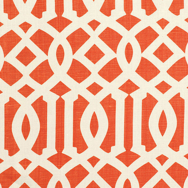 Schumacher Fabric Imperial Trellis Ii Ivory / Mandarin 174410 Fabric LINEN 100% BELGIUM </p><p>Repeat: H: HORZ. 6" (15CM) , V: VERT. 12" (30CM) 54 - My Fabric Connection - Schumacher Fabric Imperial Trellis Ii Ivory / Mandarin 174410 Fabric LINEN 100% BELGIUM </p><p>Repeat: H: HORZ. 6" (15CM) , V: VERT. 12" (30CM) 54 - My Fabric Connection -