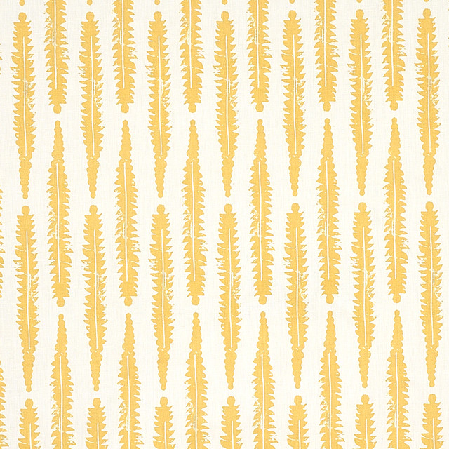Schumacher Fabric Fern Mustard 179152 Fabric LINEN 60% THAILAND </p><p>Repeat: H: HORZ. 3 3/8" (9CM) , V: VERT. 9 7/8" (25CM) 54 - My Fabric Connection - Schumacher Fabric Fern Mustard 179152 Fabric LINEN 60% THAILAND </p><p>Repeat: H: HORZ. 3 3/8" (9CM) , V: VERT. 9 7/8" (25CM) 54 - My Fabric Connection -