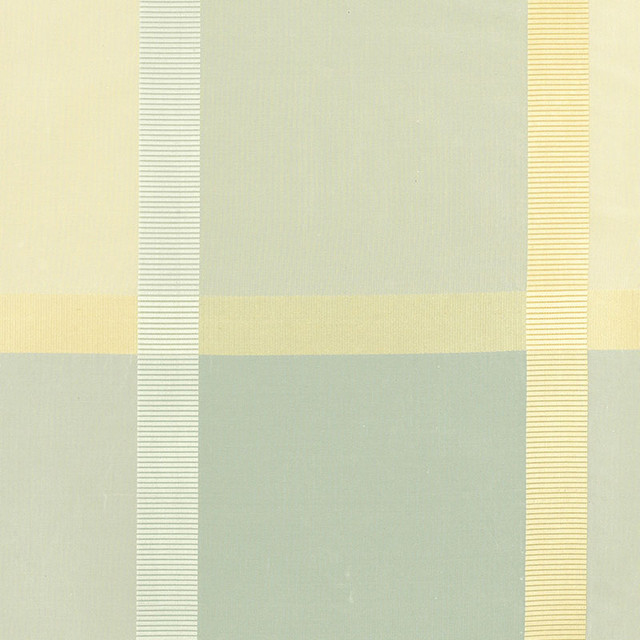 Schumacher Fabric Surat Silk Plaid Robin'S Egg 61132 Fabric SILK 100% CHINA </p><p>Repeat: H: HORZ. 13 1/4" (34CM) , V: VERT. 14 1/4" (36CM) 54 - My Fabric Connection -