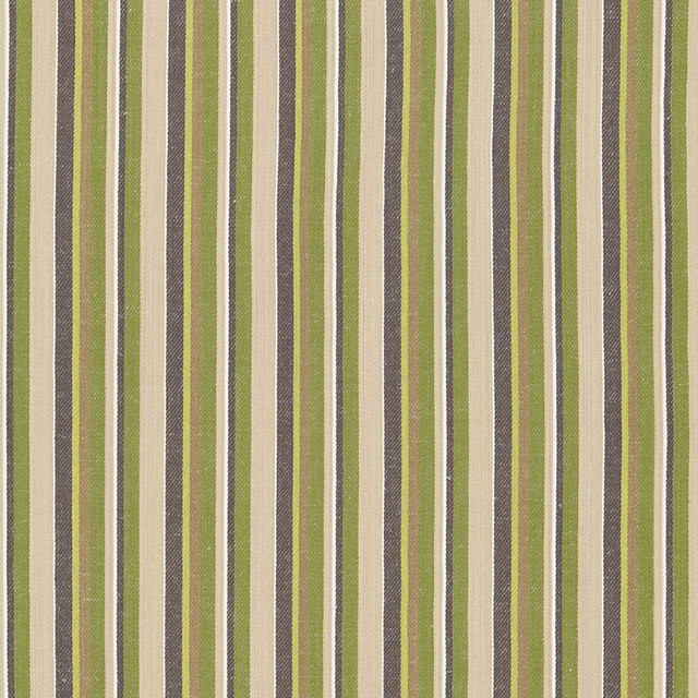Schumacher Fabric Kiawah Stripe Vert 66031 Fabric COTTON 58% INDIA </p><p>Repeat: H: HORZ. 4 1/8" (10CM) , V: 53.25 - My Fabric Connection -