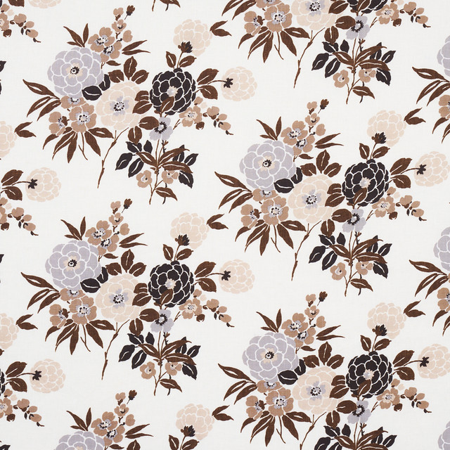 Schumacher Fabric Valentina Floral Brown 180021 Fabric LINEN 100% </p><p>Repeat: H: HORZ. 13 1/2" (34CM), V: VERT. 13 1/2" (34CM) 54" (137CM) - My Fabric Connection - Schumacher Fabric Valentina Floral Brown 180021 Fabric LINEN 100% </p><p>Repeat: H: HORZ. 13 1/2" (34CM), V: VERT. 13 1/2" (34CM) 54" (137CM) - My Fabric Connection -
