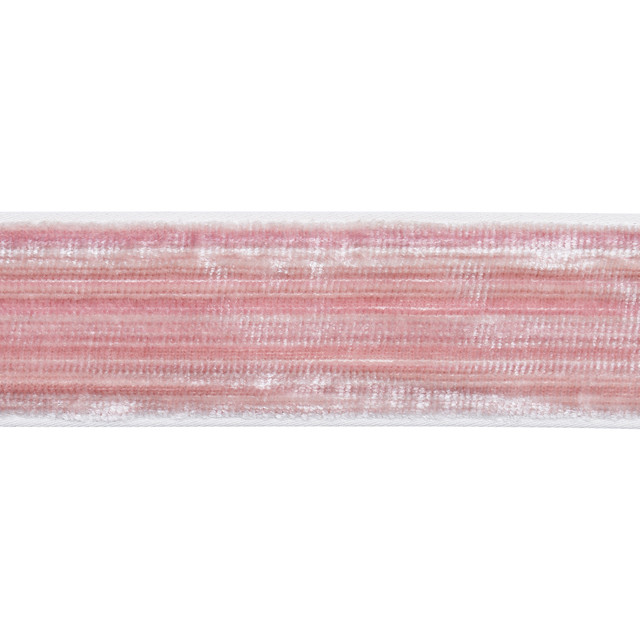 Schumacher Fabric Gaspard Velvet Tape Narrow Blush 81292 Fabric VISCOSE 60% INDIA </p><p>Repeat: H: , V: 1 3/4" (4CM) - My Fabric Connection - Schumacher Fabric Gaspard Velvet Tape Narrow Blush 81292 Fabric VISCOSE 60% INDIA </p><p>Repeat: H: , V: 1 3/4" (4CM) - My Fabric Connection -
