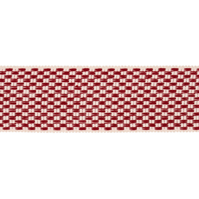 Schumacher Fabric Crawford Check Tape Wide Cornwallis Red 81641 Fabric LINEN 99% INDIA </p><p>Repeat: H: 0, V: 0 2 1/2" (6CM) - My Fabric Connection - Schumacher Fabric Crawford Check Tape Wide Cornwallis Red 81641 Fabric LINEN 99% INDIA </p><p>Repeat: H: 0, V: 0 2 1/2" (6CM) - My Fabric Connection -