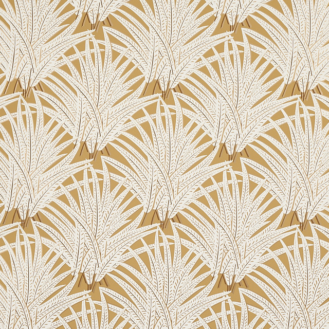 Schumacher Wallcovering Zenada Gold 5012241 Wallcovering Paper UNITED STATES OF AMERICA </p><p>Repeat: H: HORZ. 9" (23CM), V: VERT. 8 2/5" (621M) 27 - My Fabric Connection - Schumacher Wallcovering Zenada Gold 5012241 Wallcovering Paper UNITED STATES OF AMERICA </p><p>Repeat: H: HORZ. 9" (23CM), V: VERT. 8 2/5" (621M) 27 - My Fabric Connection -